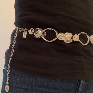 Chico’s Silver Chain Belt
